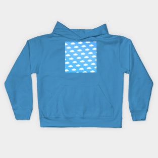 Clouds Pattern Kids Hoodie